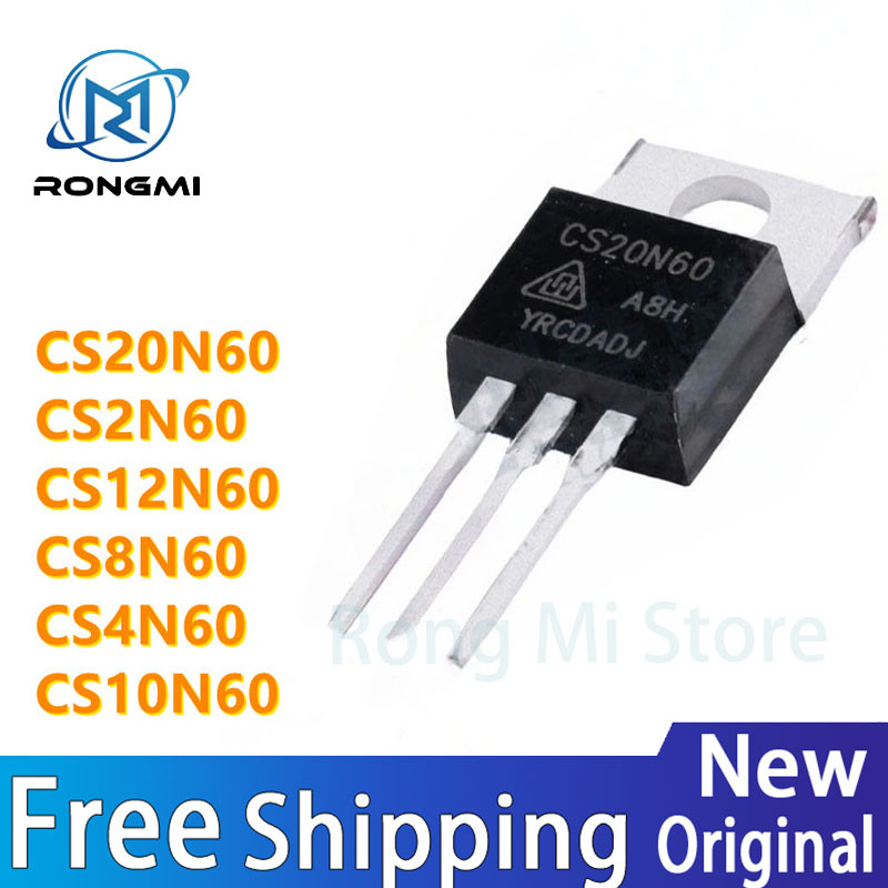 ~ 10 ชิ้น CS20N60 TO-220 20N60 CS20N60A8H CS2N60 CS4N60 CS8N60 CS10N60 CS12N60 FET แท้