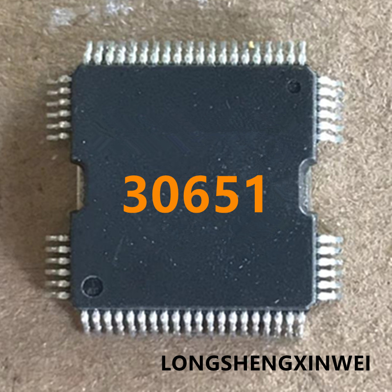 SHDJ-1PCS 30651 QFP 64 ชิป IC สําหรับการใช้ฉีดไดรฟ์โมดูลเครื่องยนต์ยานยนต์