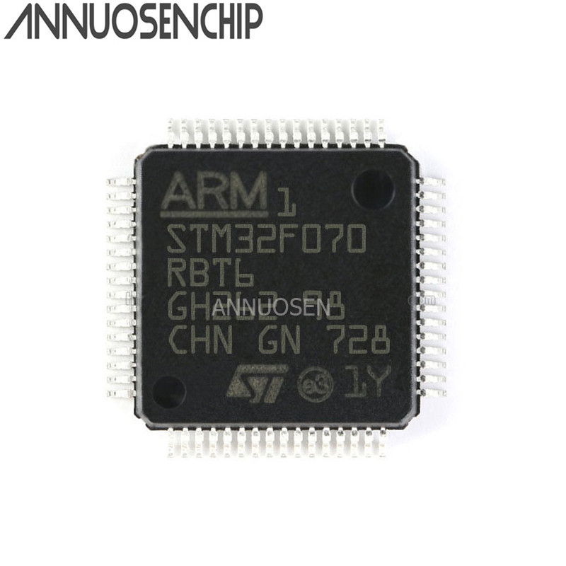 1PCS STM32F070 STM32 LQFP ใหม่ชิป ic ในสต็อก STM32F070RBT6 STM32F070CBT6 STM32F072C8T6 STM32F072R072