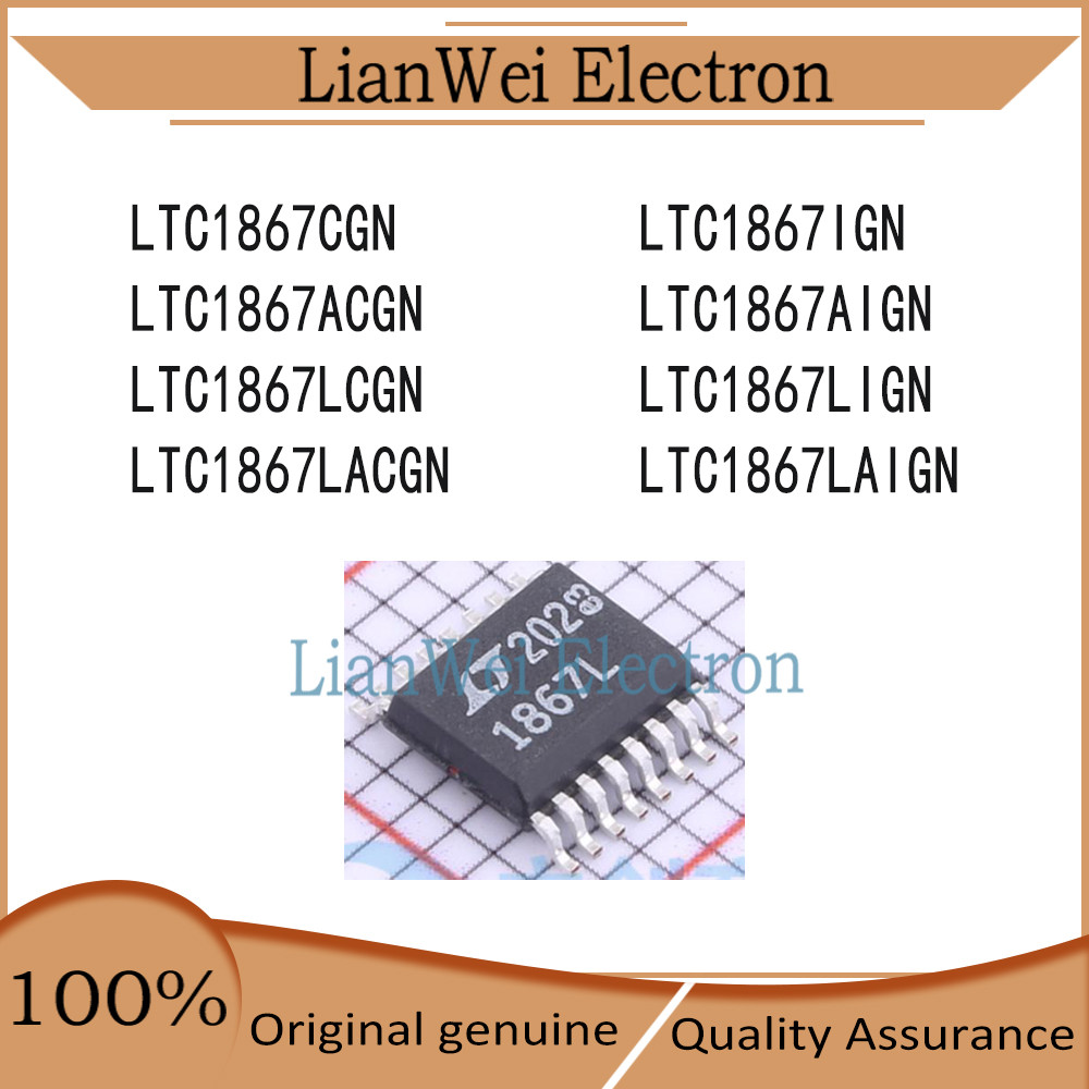 LTC1867 LTC1867L LTC1867CGN LTC1867IGN LTC1867ACGN LTC1867AIGN LTC1867LCGN LTC1867LIGN LTC1867LAACC1