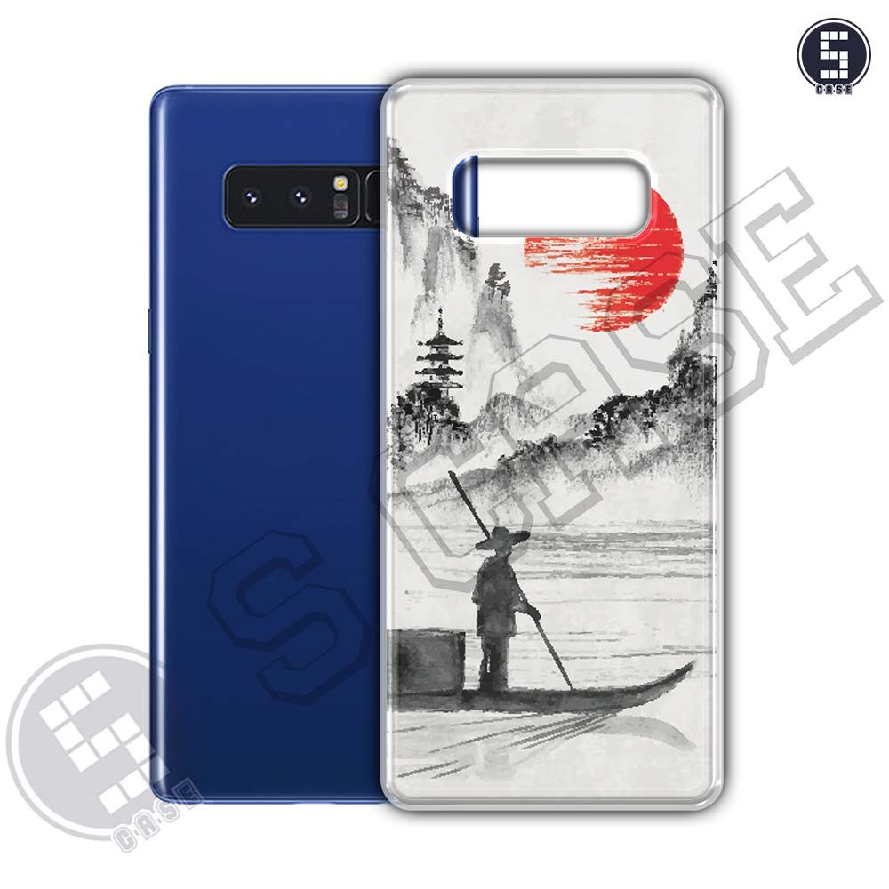 เคสสําหรับ Samsung Note 8 หลายรุ่น SLC24 Ink Painting
