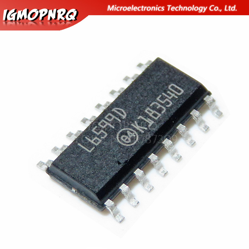 5pcs L6599DTR SOP16 L6599D SOP L6599 SMD L6599AD SOP-16 L6598D L6566B L6566 L6566BTR L6386D L6AD L6