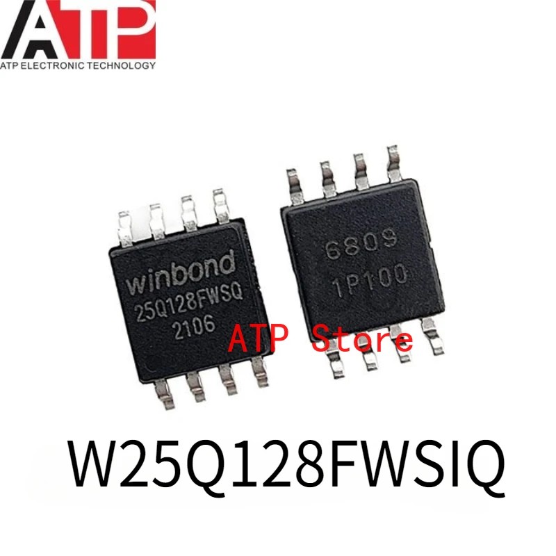 10 ชิ้น/ล็อตใหม่ 25Q128FWSQ W25Q128FWSIQ SOP-8 W25Q128FWSQ ชิปหน่วยความจํา IC