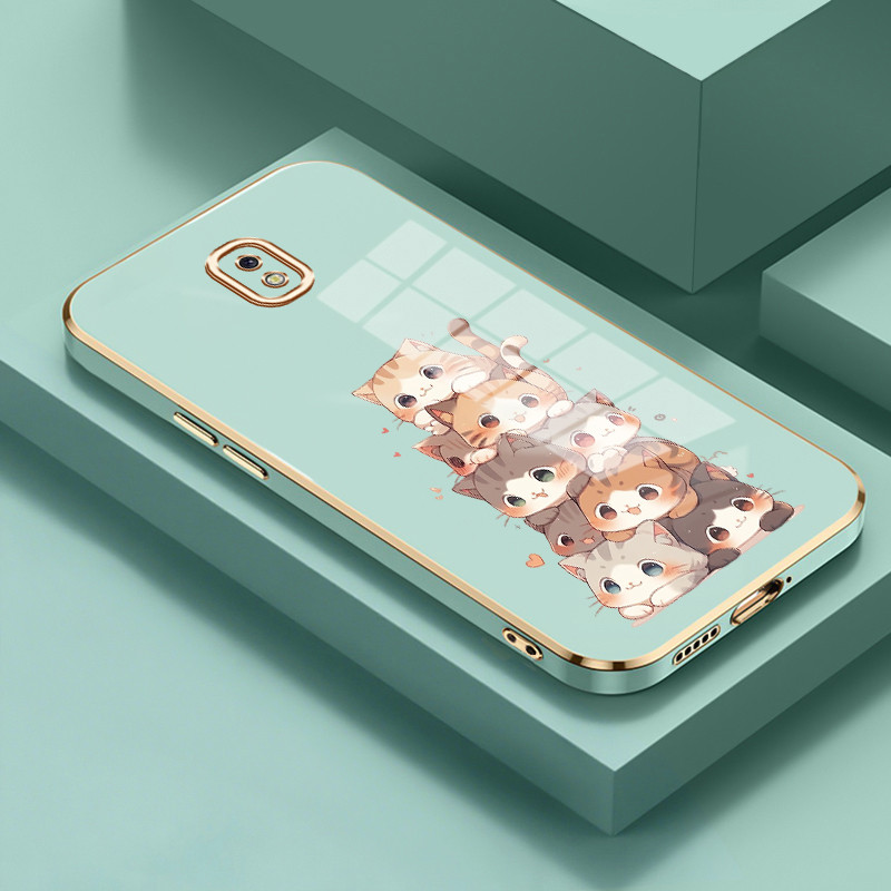 ปลอกสําหรับ Samsung Galaxy J7 Pro J7 2015 J7 2018 J7 2017 กรณีปลอก HP Softcase ซิลิโคน Kasing ไฟฟ้าห