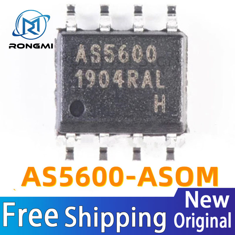 (10 ชิ้น) 100% ใหม่ AS5600-ASOM AS5600 sop-8 ชิปเซ็ต