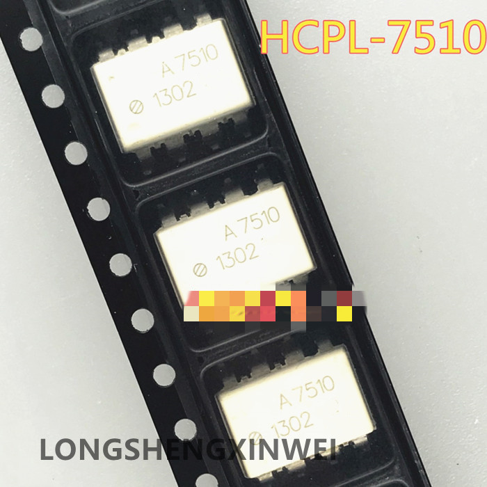 SHDJ-1PCS ใหม่ Original HCPL 7510 A7510 A7510V SOP 8 Patch Photoisolation Linear Amplifier