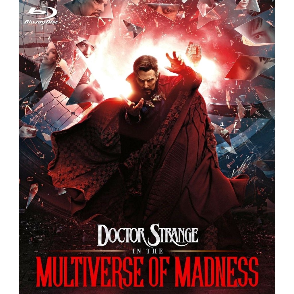 Doctor Strange in the Multiverse of Madness (2022) บลูเรย์ Blu-ray 7.2/10 Benedict Cumberbatch