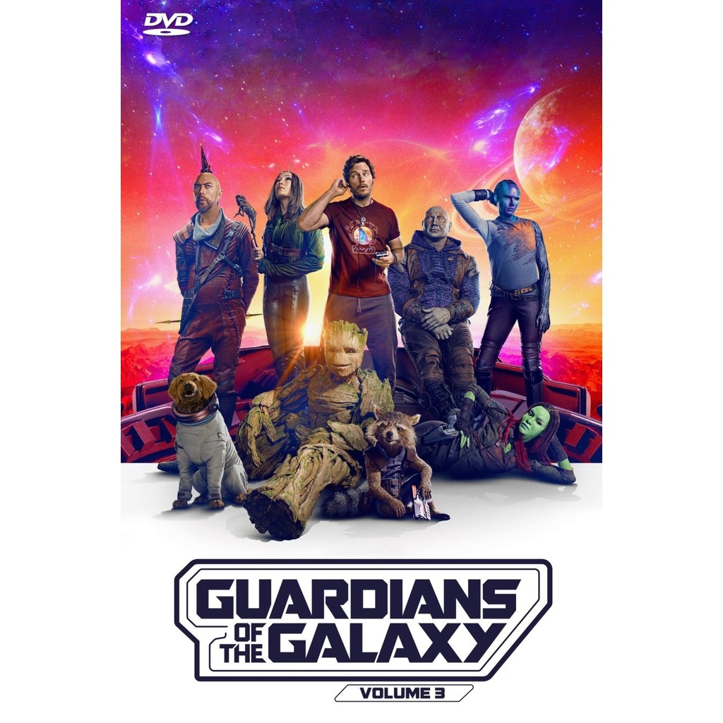 แผ่น DVD Guardians of the Galaxy Vol. 3 พากย์ไทย