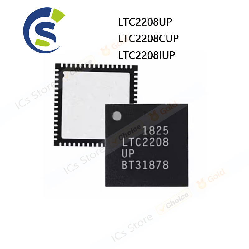 1PCS 100% ใหม่ LTC2208UP LTC2208CUP LTC2208IUP LTC2208 QFN-64 ชิปเซ็ต