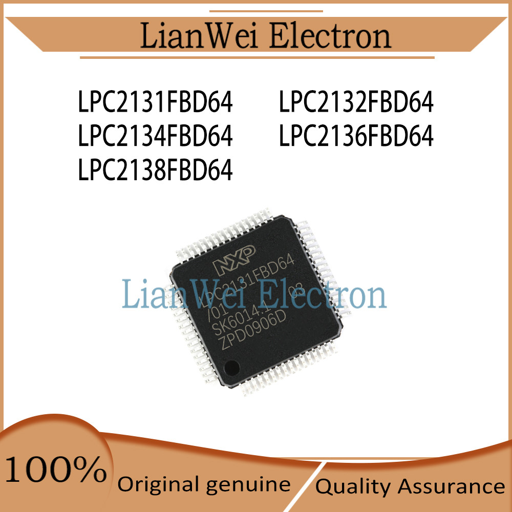 ยี่ห้อใหม่ LPC2131FBD64 LPC2132FBD64 LPC2134FBD64 LPC2136FBD64 LPC2138FBD64 LPC2132 LPC2134PC21PC2PC
