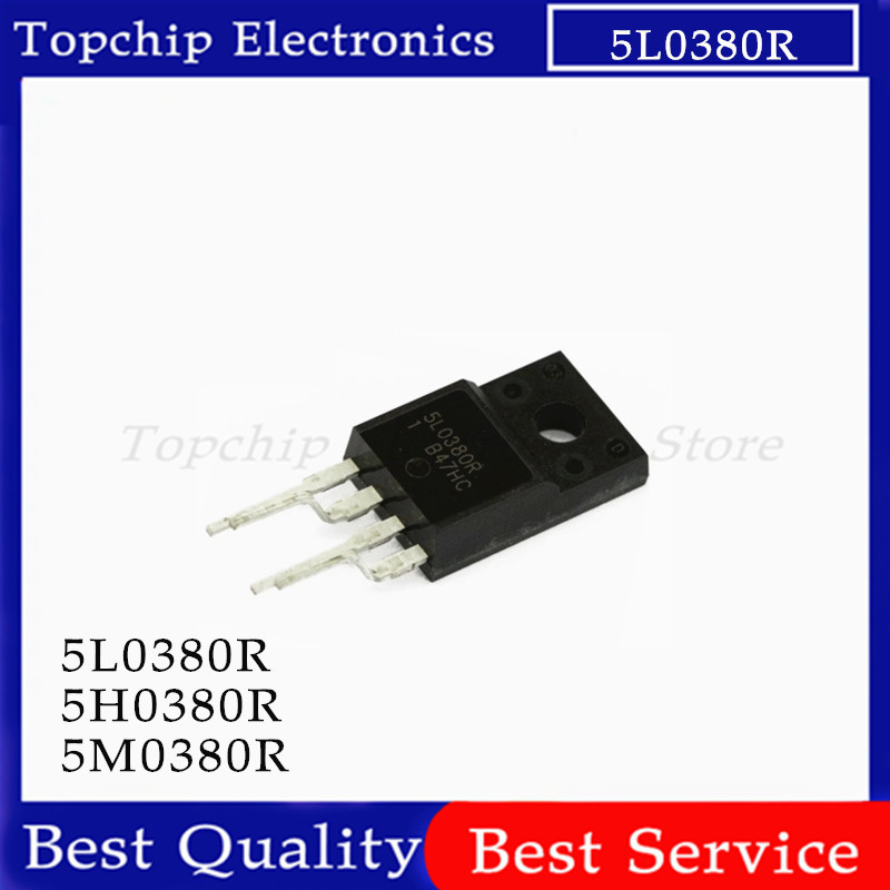 5pcs 5L0380R KA5L0380R KA5H0380R 5H0380R KA5M0380R TO-220F-4 LCD Power Management โมดูลชิป