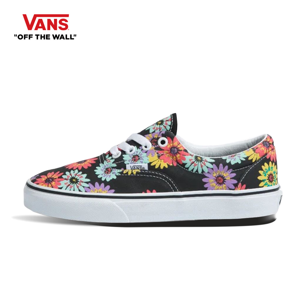 VANS ERA - PEACE FLORAL FLORAL รองเท้าผ้าใบ แวนส์ ผู้ชาย ผู้หญิง