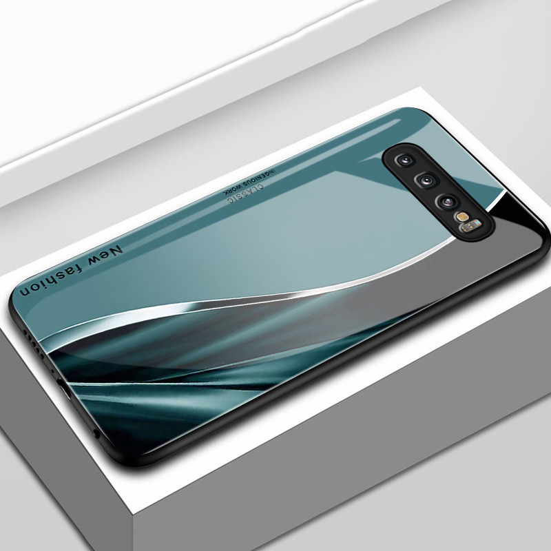 เคสสำหรับ Samsung S10 4G S10 Plus S10 Lite S20 FE S20 Pro S20 Ultra เคสโทรศัพท์เส้นเปลือกแก้วกันกระแทก