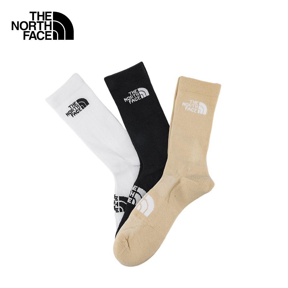 THE NORTH FACE SPORT CREW SOCK 3 PAIRS-PACK - AP - TNF BLACK ถุงเท้า Unisex