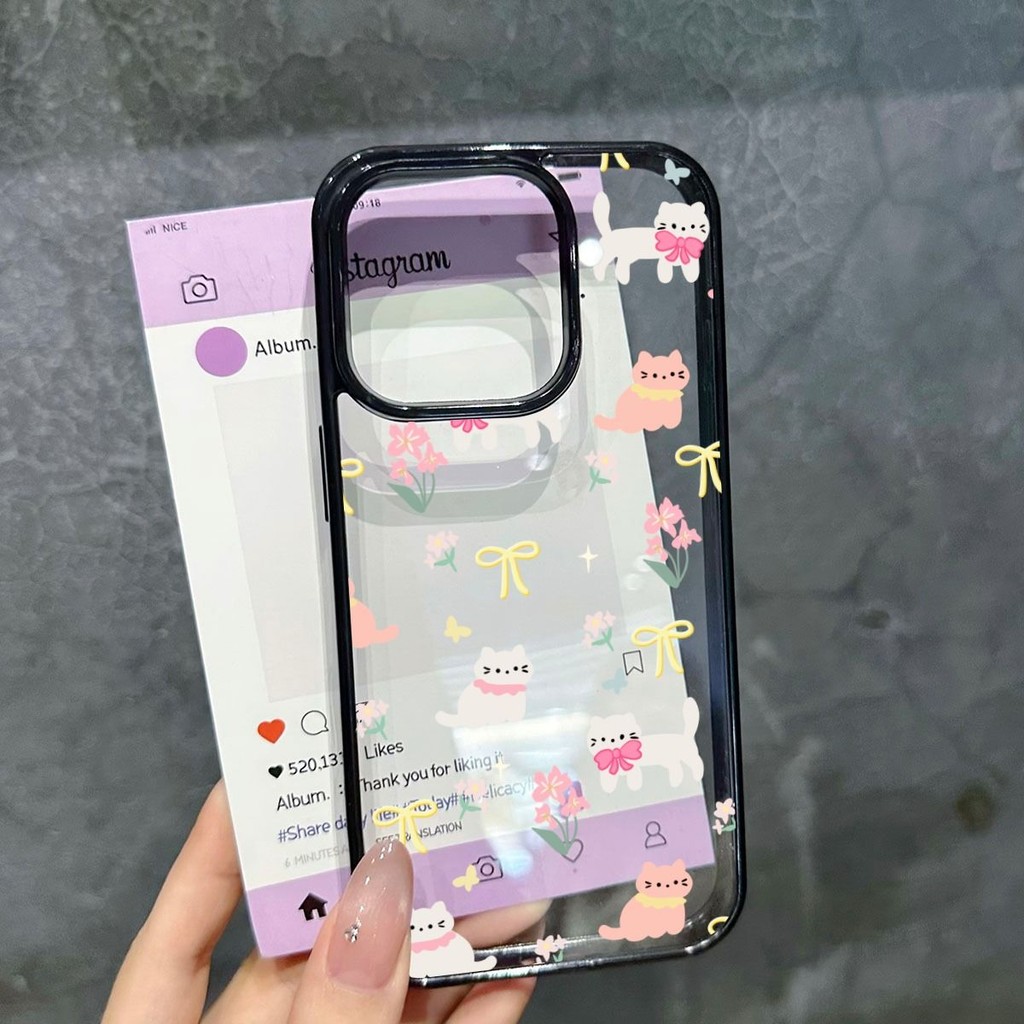 เคสแมวดอกไม้แฟนซี Infinix Smart 10 Hot 60I 60 Pro Plus Hot 50I Note 30 4G 40I 5G Note 40 50 9 8 Tk5 