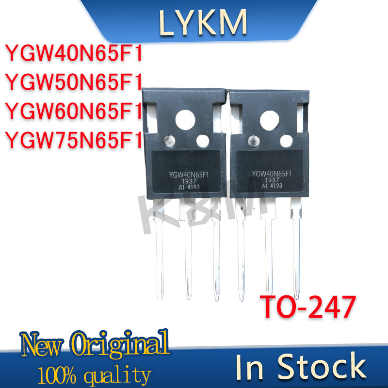 5/PCS ใหม่ Original YGW40N65F1 YGW50N65F1 YGW60N65F1 YGW75N65F1 40N65 50N65 60N65 75N65 TO-247 IGBT 