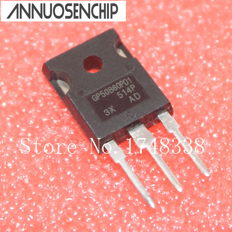10PCS GP50B60PD1 IRGP50B60PD1PBF TO-247 10PCS ใหม่ต้นฉบับ IRGP50B60PD1