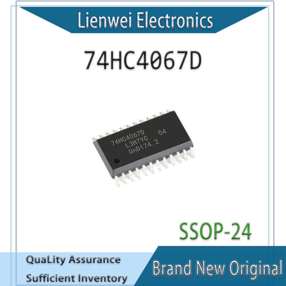 100% ใหม่เดิม 74HC4067D 74HC4067 ชิปเซ็ต IC SSOP-24