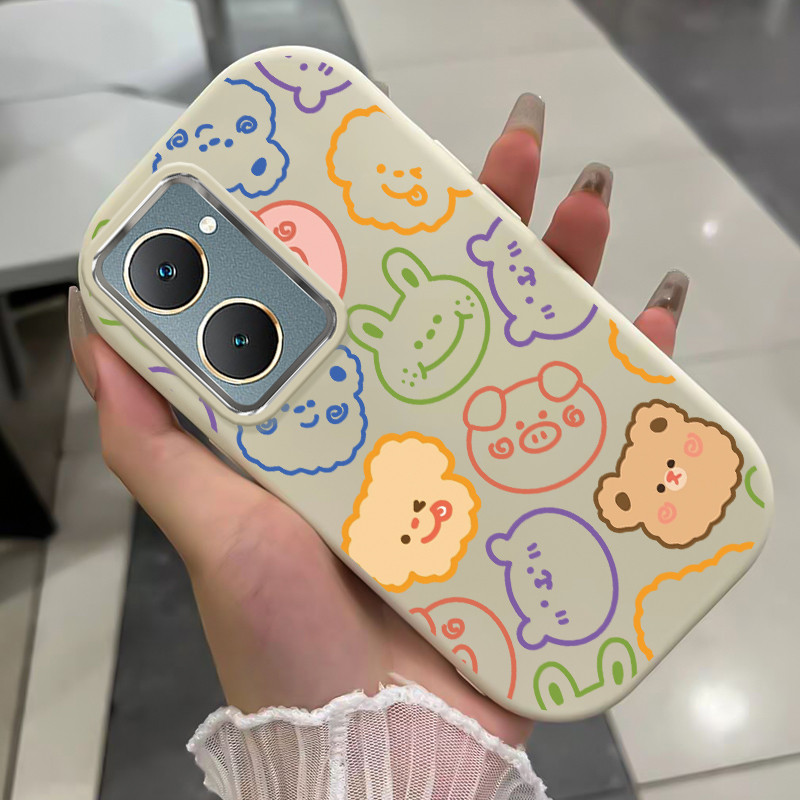 เคสสำหรับ VIVO Y03 Y03T Y18 Y18i Y18e Y18T Y37 5G Y28s 5G เคสโทรศัพท์