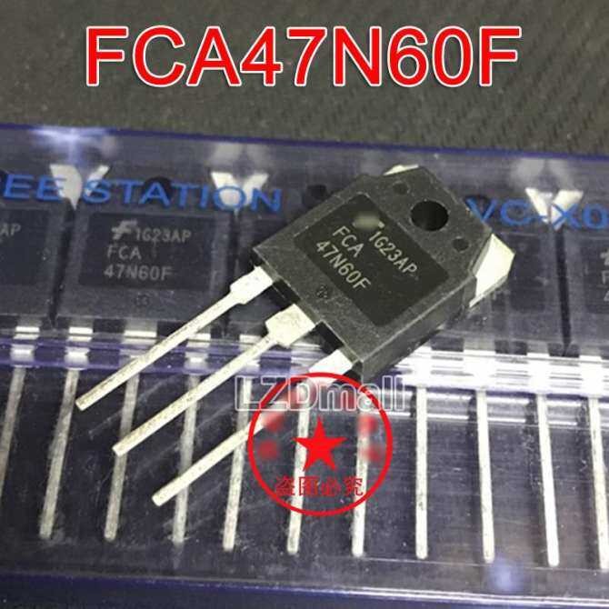 2 ชิ้น FCA47N60F TO-3P FCA47N60 47N60 TO3P 47A 600V Power MOSFET ทรานซิสเตอร์
