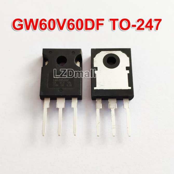 2 ชิ้น GW60V60DF TO-247 GW60V60 STGW60V60DF GW60V60V60D ใหม่เดิม