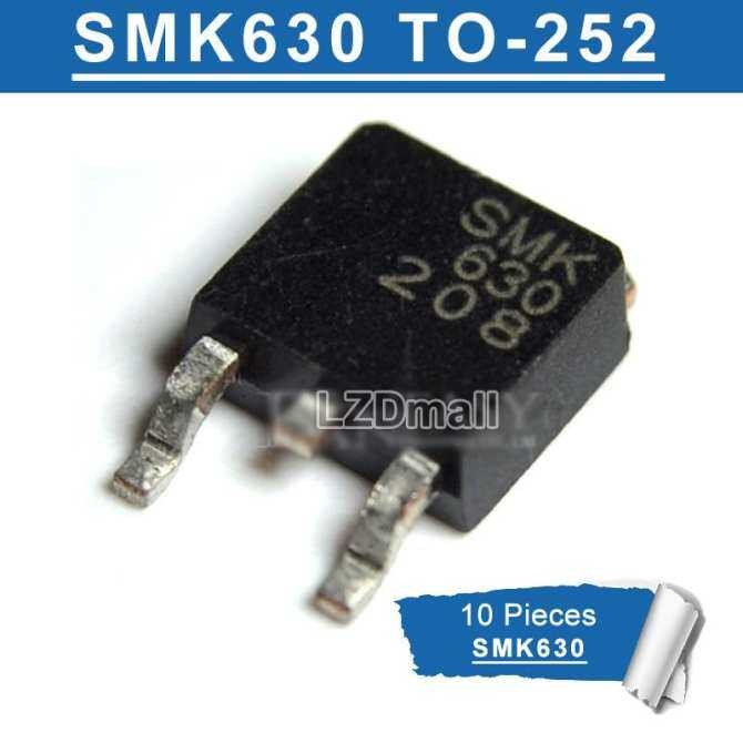 10 ชิ้น SMK630 TO-252 SMK630D TO252 TMD630Z SMK630F SMD ใหม่เดิม