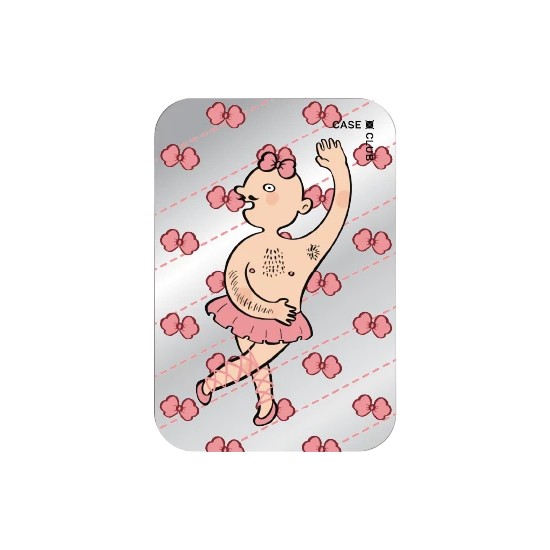 CaseClub Magnetic Mirror Cardholder Stand ที่ใส่บัตร แม่เหล็ก มีกระจกและขาตั้ง CaseClub Magnetic Mir