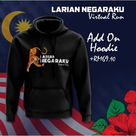 Larian Negaraku Virtual Run Hoodies & Sweatshirts