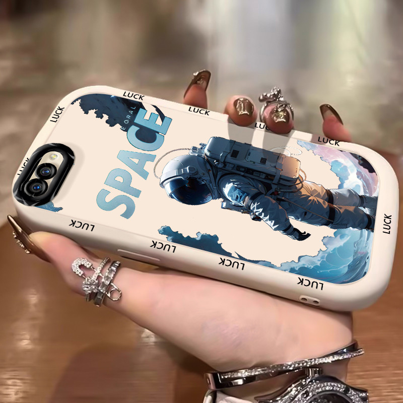 ปลอก Hp สําหรับ OPPO A5 A3s A12E Realme C1 เคสปลอก HP Softcase Puff Case ส่วนบุคคลรวมเลนส์สีตัดกันซิ