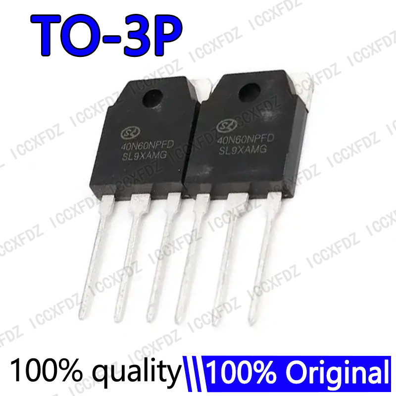 1-10 ชิ้น/ล็อตใหม่ 40N60NPFD SGT40N60NPFD TO-3P 600V 40A