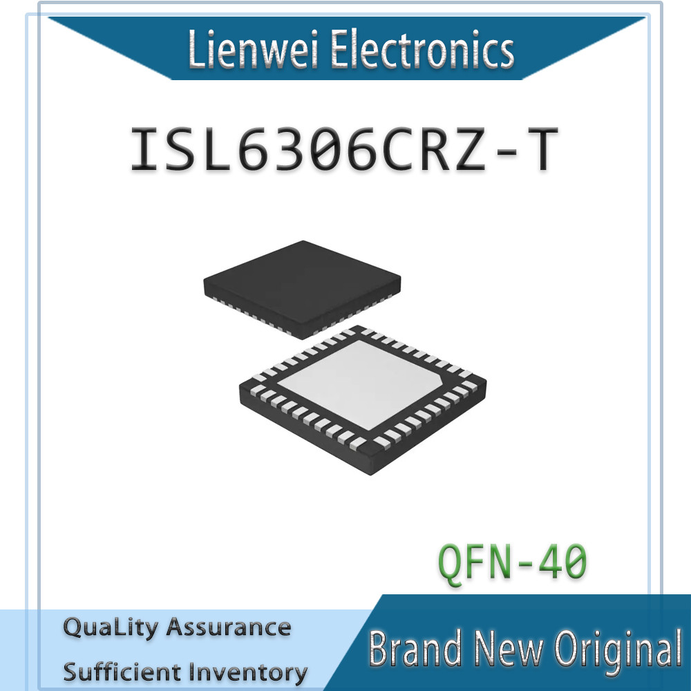 100% ใหม่เดิม ISL6306CRZ ISL6306CRZ-T ISL6306 IC ชิปเซ็ต QFN-40