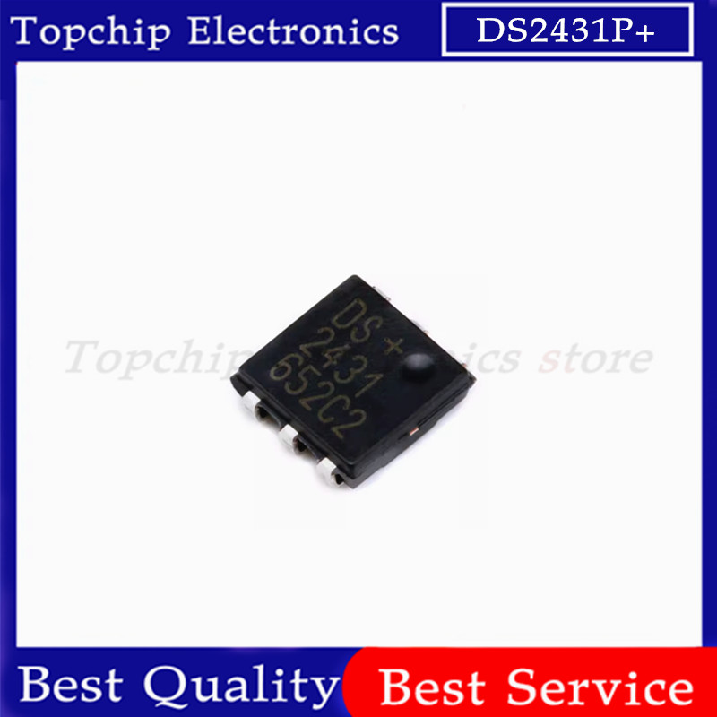 แบรนด์ใหม่ 5 ชิ้น DS2431P+ DS2431P DS2431 SOJ-6