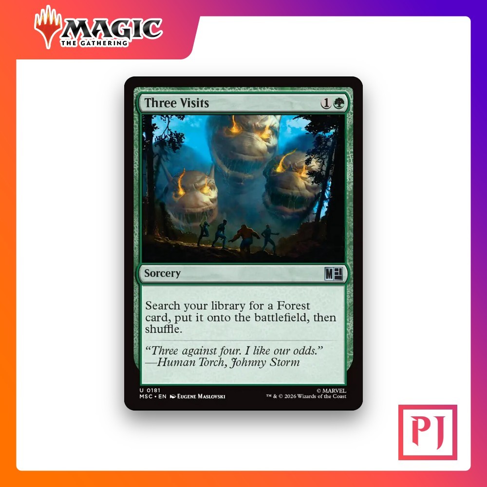 [MTG] Three Visits (#181) [MSC] [GREEN] [UNCOM] | Magic the Gathering