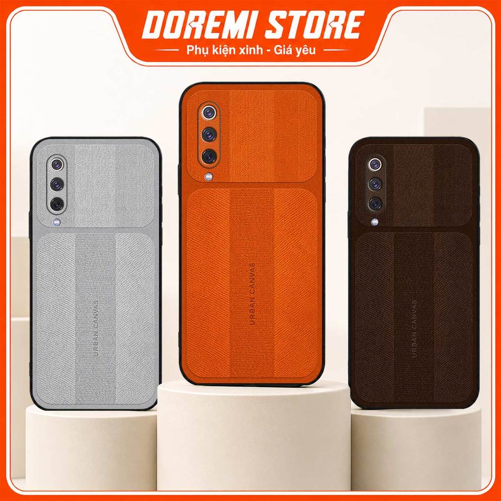 Urban Canvas style เคส Xiaomi Mi9 / Mi 9 SE ป้องกันกล้อง