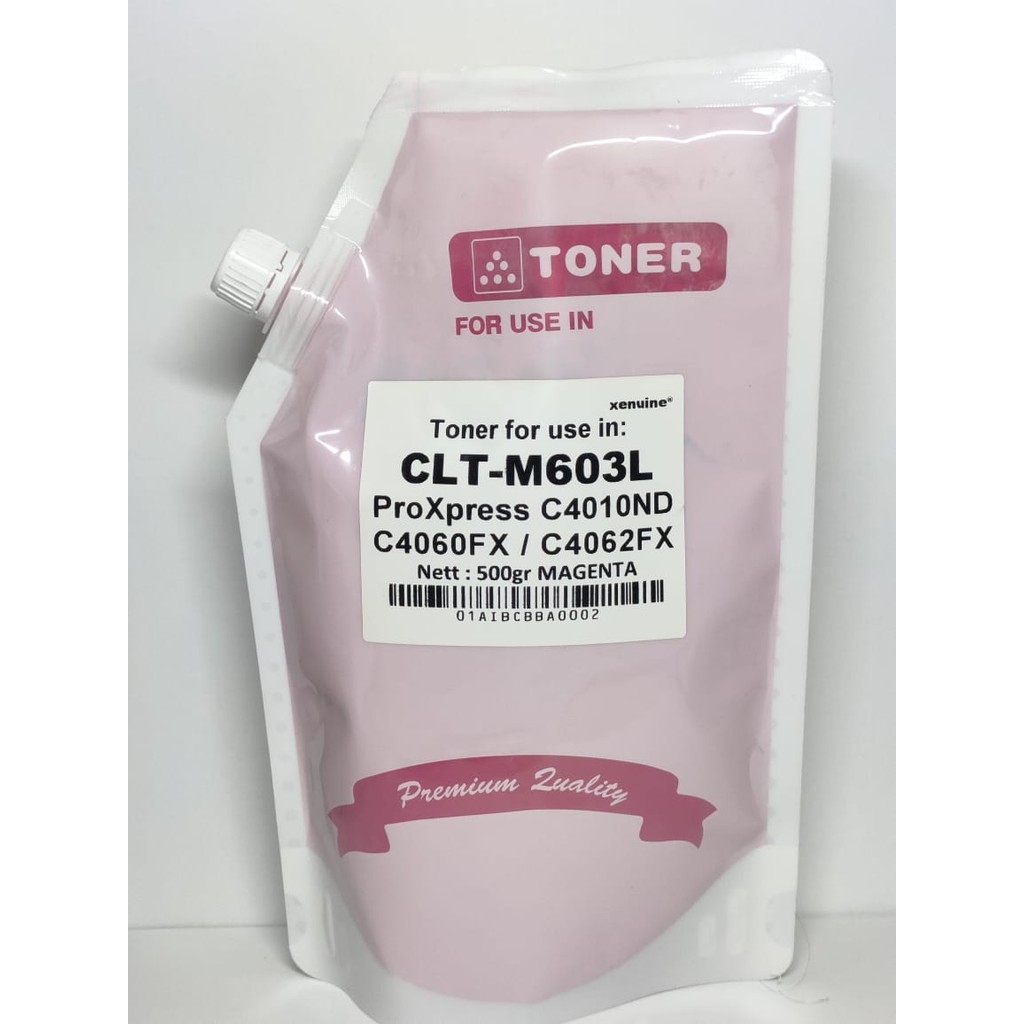 แป้ง / แป้งโทนเนอร์ Refill Xnn Su1 Clt-M603L/ Clt M603L/ Cltm603L/ Clt-603M/ Clt 603 M/ Clt603 สี Pr