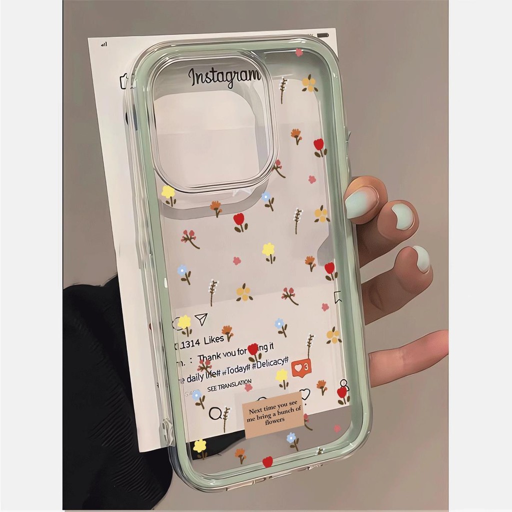 ดอกไม้สดขนาดเล็ก Smallcasing Poco C71 C75 X7 Pro 5G F7 M5S F4 C65 X5 14 14T X6 13T Pro F6 11 Lite M3