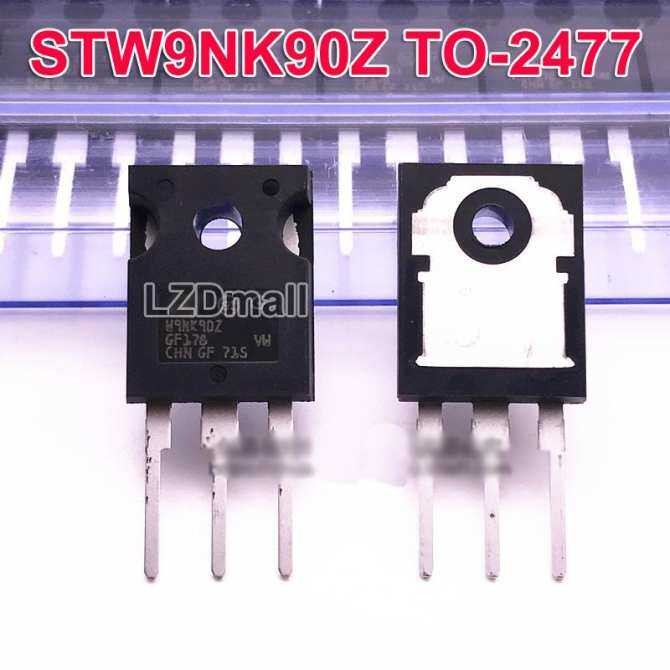 5 ชิ้น STW9NK90Z TO-247 W9NK90Z TO247 STW9NK90 9NK90 ใหม่เดิม
