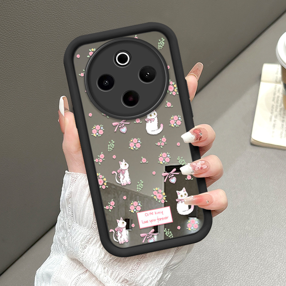 HP เคสโทรศัพท์สําหรับ VIVO iQOO Z10 T4 5G กระจก Softcase เคสโทรศัพท์ Kesing 8365 JZ