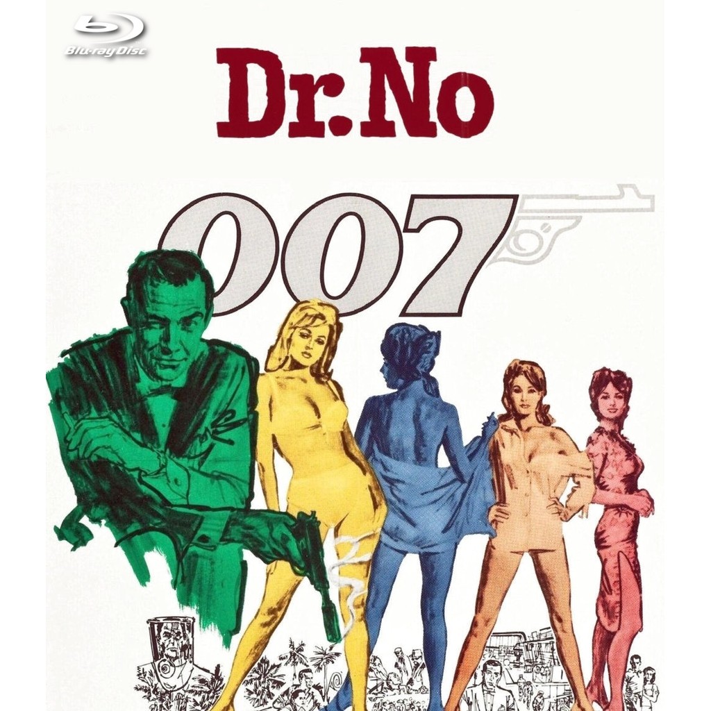 007 Dr. No (1963) บลูเรย์ Blu-ray ⭐7.0/10 Sean Connery