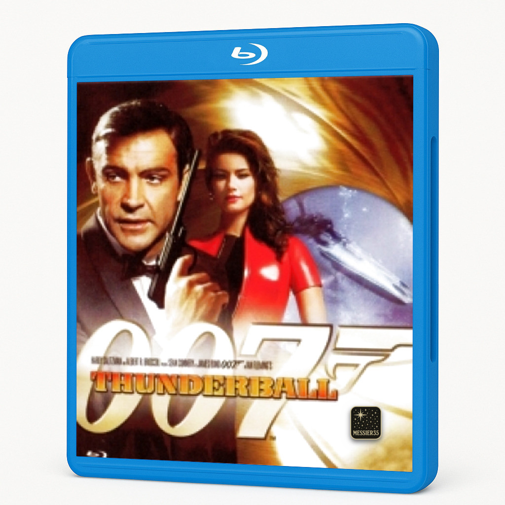แผ่น Blu-ray เสียงไทย 100% Movie 007 Thunderball James Bond ธันเดอร์บอลล์ 007 หนัง Blu-ray