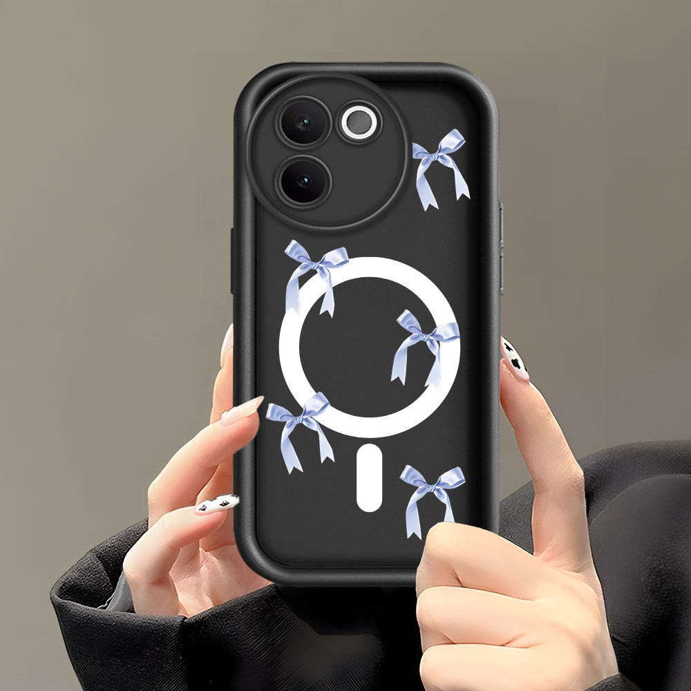 VIVO V30E 5G สําหรับเคสโทรศัพท์ Softcase นุ่ม Cesing Handphone ยอดนิยมปลอกการ์ตูน Cassing Hp ผีเสื้อ