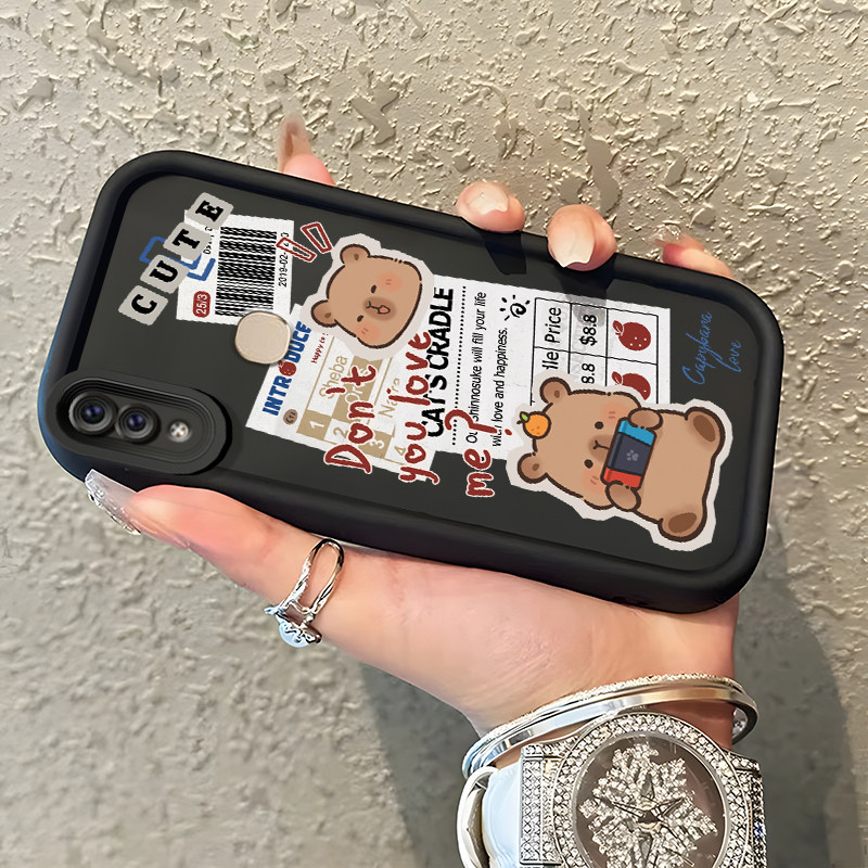 MATA HP เคสโทรศัพท์สําหรับ VIVO V9 V9 Pro V9 เยาวชน Y85 Y85A Z1i Z3X กรณีน่ารัก Dolphin รูปแบบเคสโทร