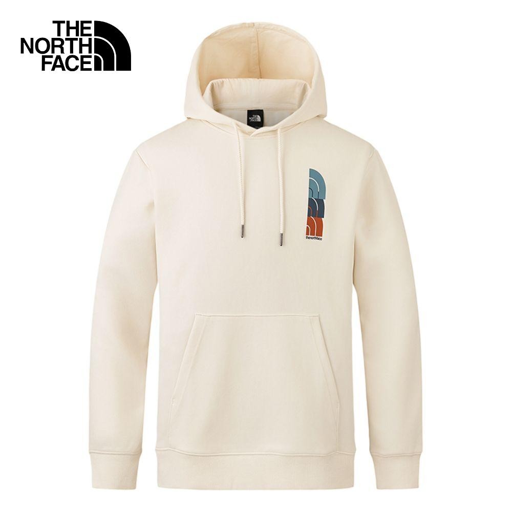 THE NORTH FACE MEN TRIPLE DOME RLX HOODIE (ดูตารางไซซ์ ASIA/AP) - WHITE DUNE เสื้อฮู้ดผู้ชาย