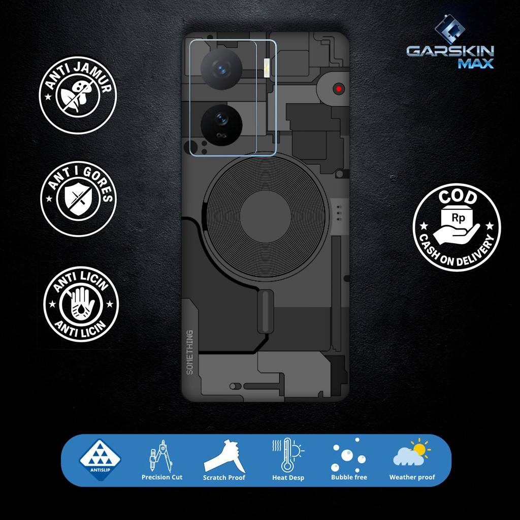 Garskin Skin Premium IQOO Z7X บางอย่าง series Fullbody / Backonly | กันรอย | สามารถนํากลับมาใช้ใหม่ไ