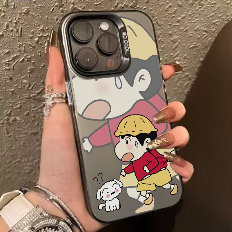 OPPO A17 A17K การ์ตูน Shin กรณีกันกระแทก A36 A3S A12E A16K A16E A5 AX5 A3X A3 A53 A A55 A57 A58 4G A