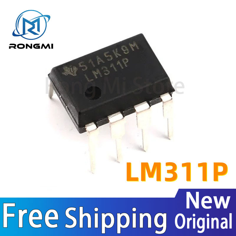 10 ชิ้น/ล็อต LM311 LM311P LM311N DIP-8 ใหม่ต้นฉบับในสต็อก