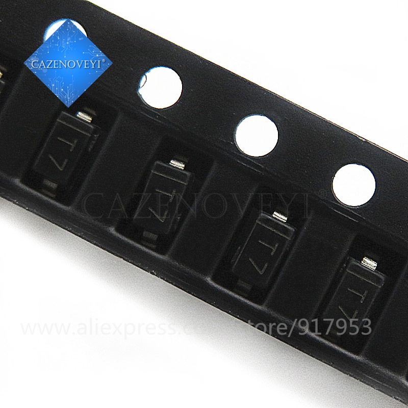 ยี่ห้อใหม่ 100 ชิ้นไดโอด 08805 SOD-123 1N5819 1N4007 1N4148 1206 1N4148WS 1N5819WS B5819WS