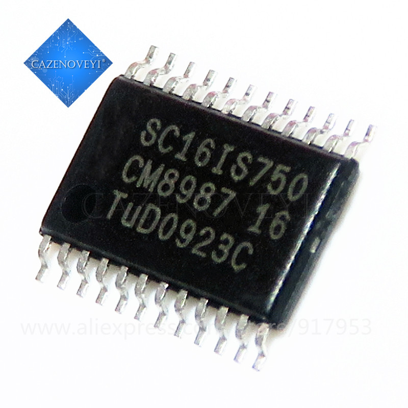 ยี่ห้อใหม่ 2 ชิ้น/ล็อต SC16IS750 SC16IS750IPW SC16IS750IPWR SC16IS752IPW SC16IS752