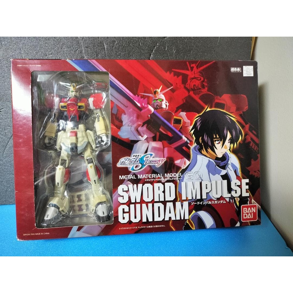 【Direct from Japan】Chogokin Metal Material Model GQ Sword Impulse Gundam...mr【Japan Exclusive】