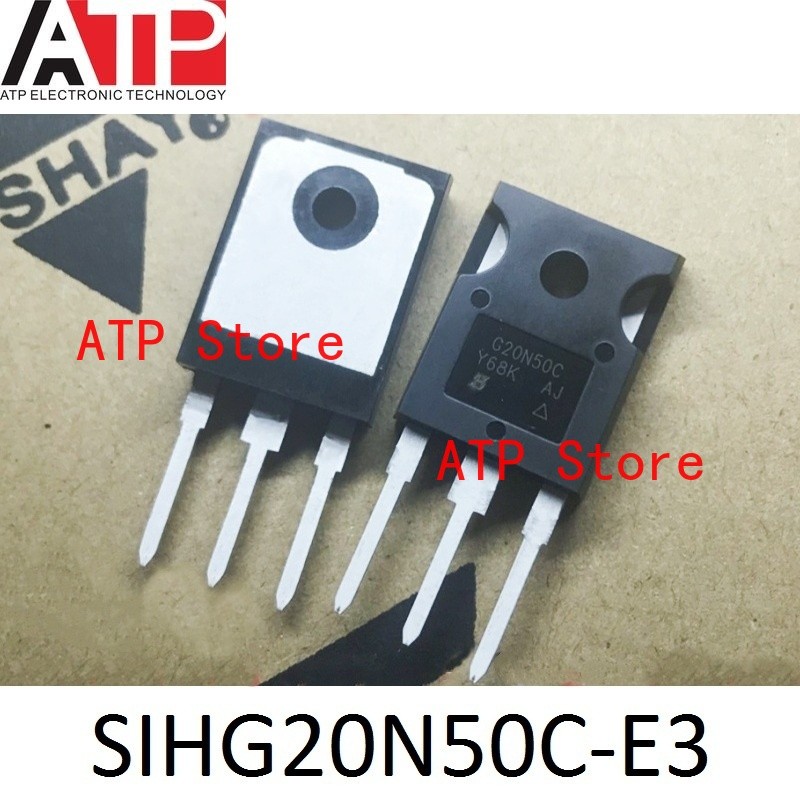10-50PCS 100% ใหม่นําเข้า Original G20N50C SIHG20N50C SIHG20N50C-E3 TO-247 ทรานซิสเตอร์ N-channel MO
